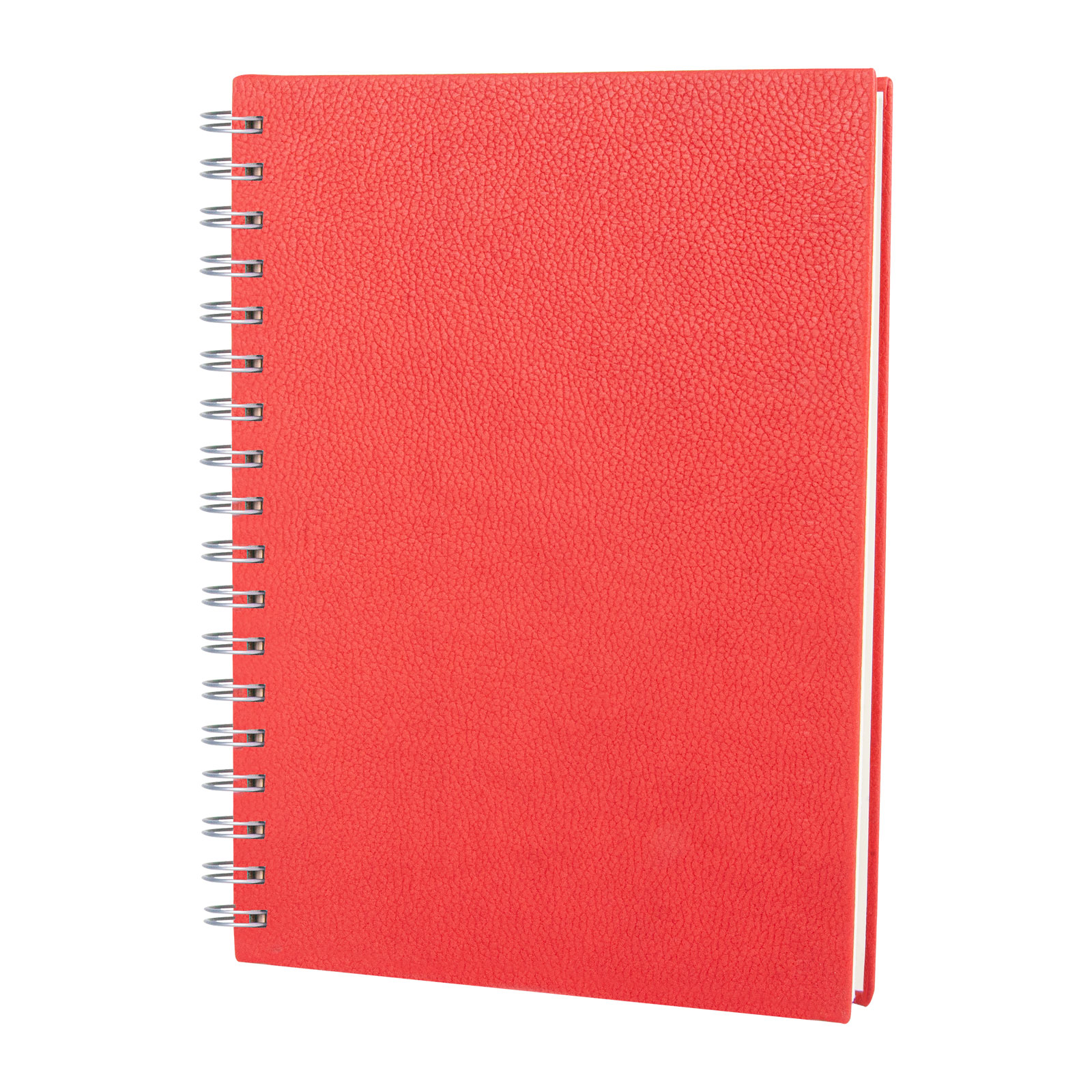 ALTINDAĞ KIRMIZI KARELİ SPİRALLİ TARİHSİZ DEFTER (17X24 CM)