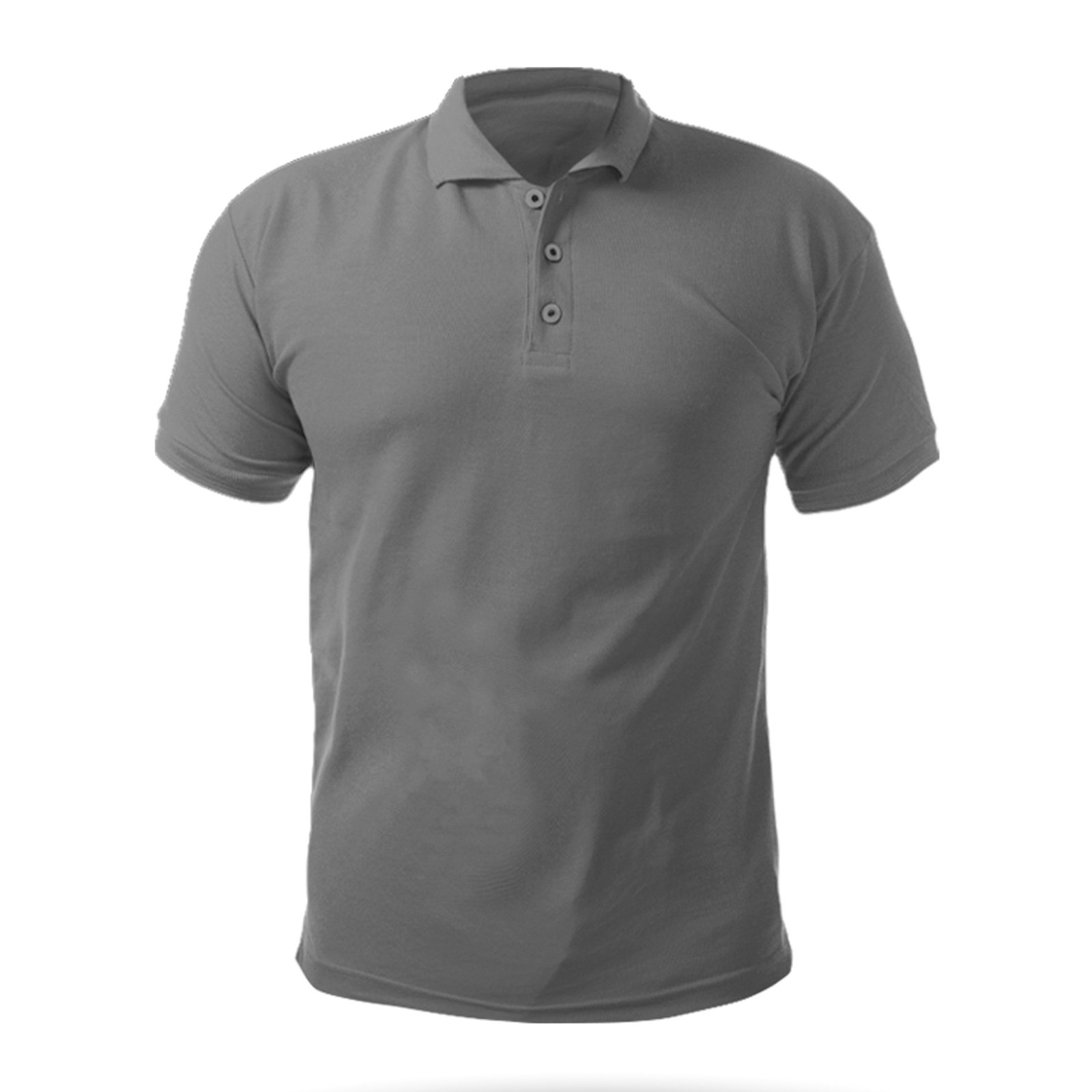AÇELYA GRİ M POLO YAKA TİŞÖRT